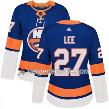 Dame Eishockey New York Islanders Trikot Anders Lee 27 Adidas 2017-2018 Blau Authentic